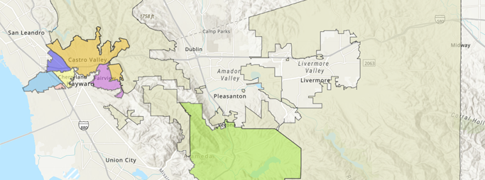 Community Locator. Click here to see if you live in an urban Unincorporated Area of Alameda County.