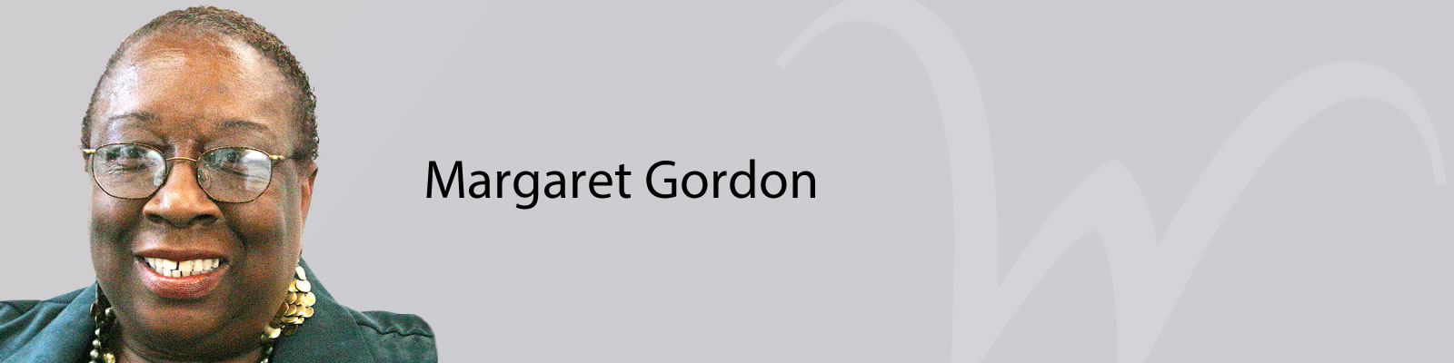 Image of Margaret Gordon