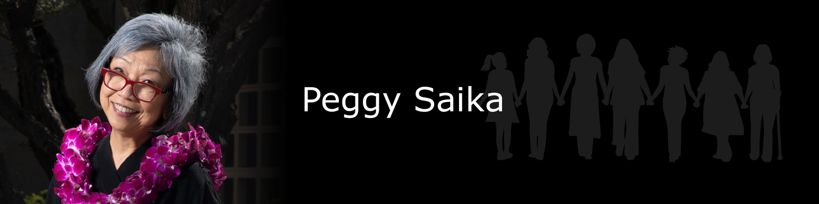 Photo of Peggy Saika.